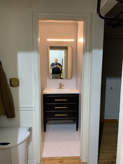Finished Bathroom remodel